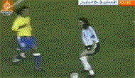 le geste ronaldinho